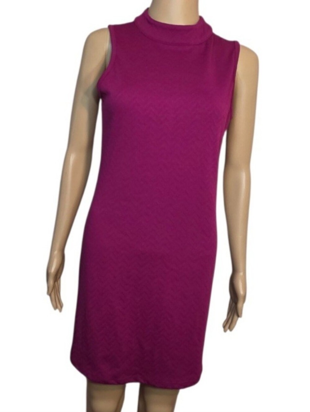 XXI Dress Mini Sleeveless Fuchsia Pink Womens Size Medium